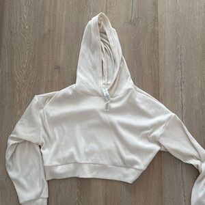 cropped Alo Yoga Hoodie